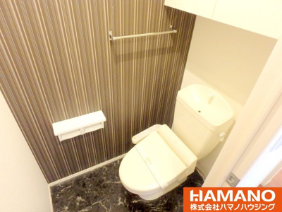 【トイレ】 | ガーデンハイツ | シンプルで使いやすいトイレです