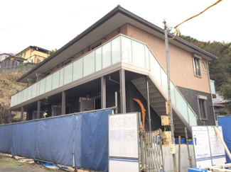 【外観】 | ※施工中※2019年2月完成予定！横浜線「鴨居」駅徒歩5分の2階建て新築アパートです☆