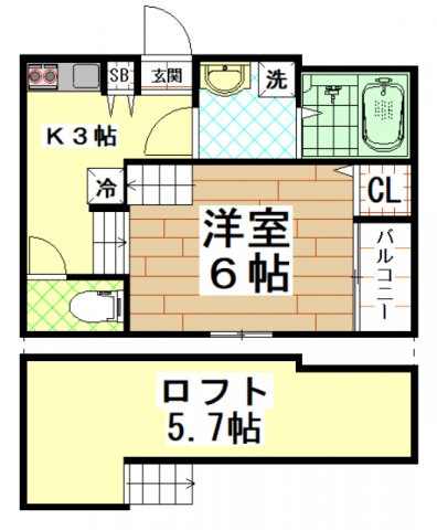 ラ・ヴェネレの間取り