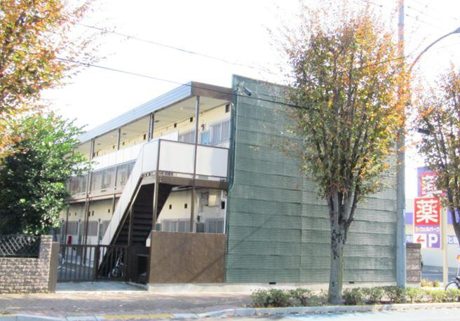 小金井市東町４丁目のアパートの外観
