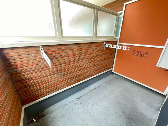 グランオリオン柏田東町のバルコニー