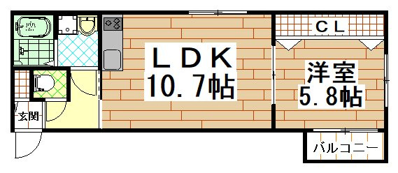 グランオリオン柏田東町の間取り