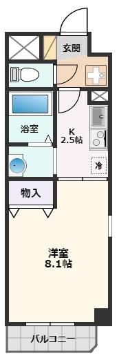 【間取り】 | モンプランドール千里