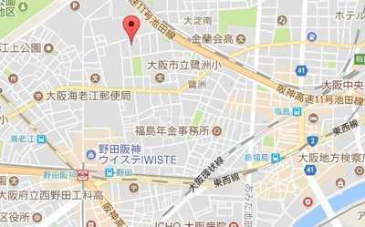 【地図】 | グリーンシティＯＳＡＫＡ参号棟 | 最需要エリア【福島区鷺洲】
治安もよく心地よく永住できる街【鷺洲】にそびえる【グリーンシティOSAKA３号棟】