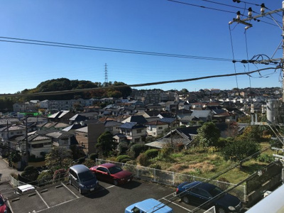 【展望】 | コーポ第２鷺沼 | 3階部分からの眺望♪
