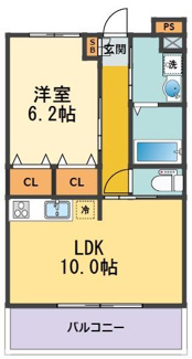 【間取り】 | レジェンダリー甲子園浦風町