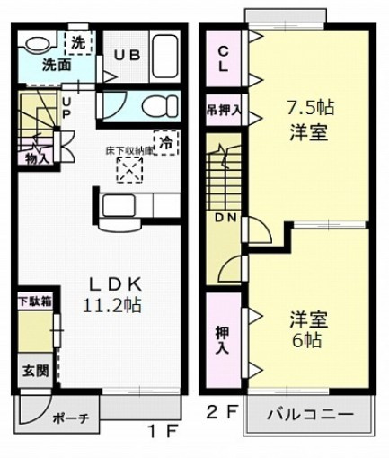 神栖市深芝の賃貸マンション