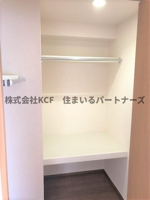 バティール西小森野B棟の収納|大きなスペースがあり、収納には困りません