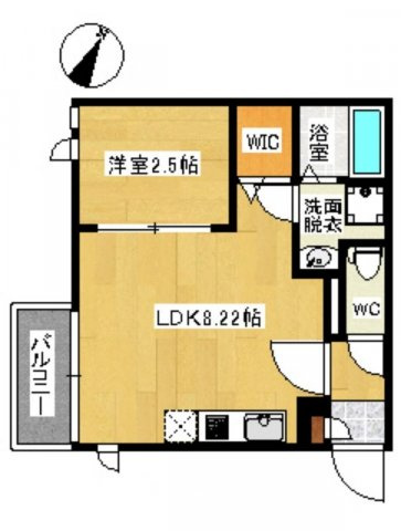 G-Smart SOUTH SHORE(ジーズマートサウスショア)の間取り|使いやすい間取りです。