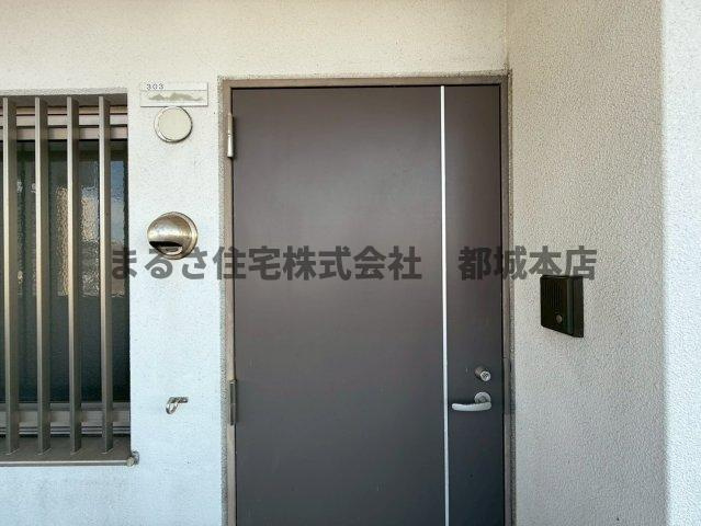 リアン都城の玄関