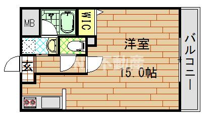 【間取り】 | ブランチ613（鴻池新田賃貸） | 間取りです