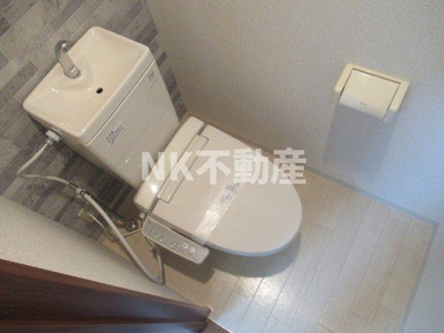 【トイレ】 | ブランチ613（鴻池新田賃貸） | ゆったりとした空間のトイレです