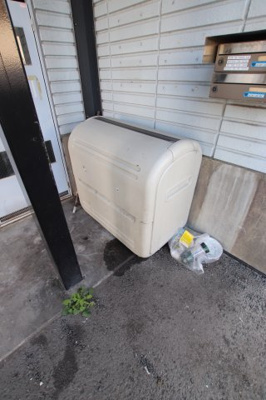 【その他共用部分】 | プレアール初芝 | 敷地内ゴミ捨場