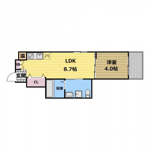 【間取り】 | Lumiere長瀬