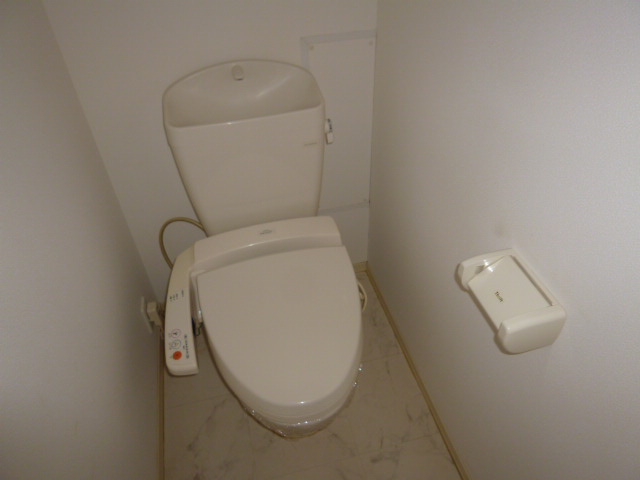 カビラＡのトイレ|温水洗浄便座