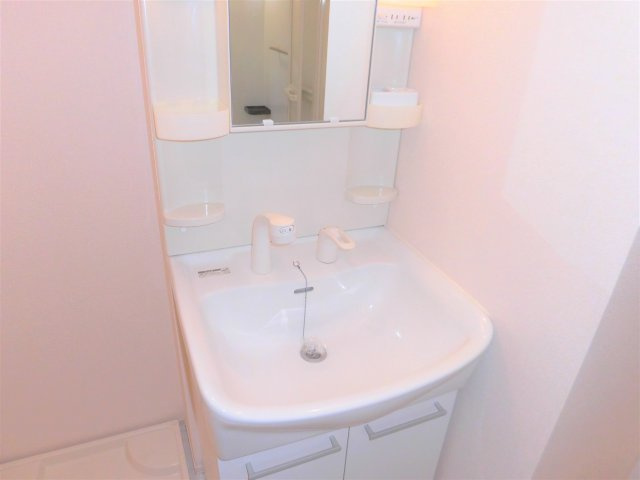 Sunset Gardenの独立洗面台