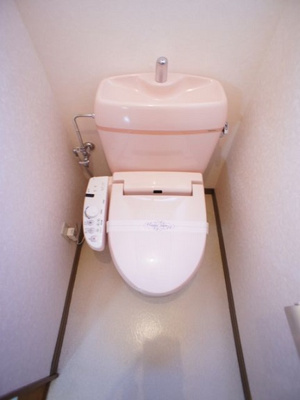 【トイレ】 | レジデンス吉原 | 温水洗浄暖房便座機能付きです♪