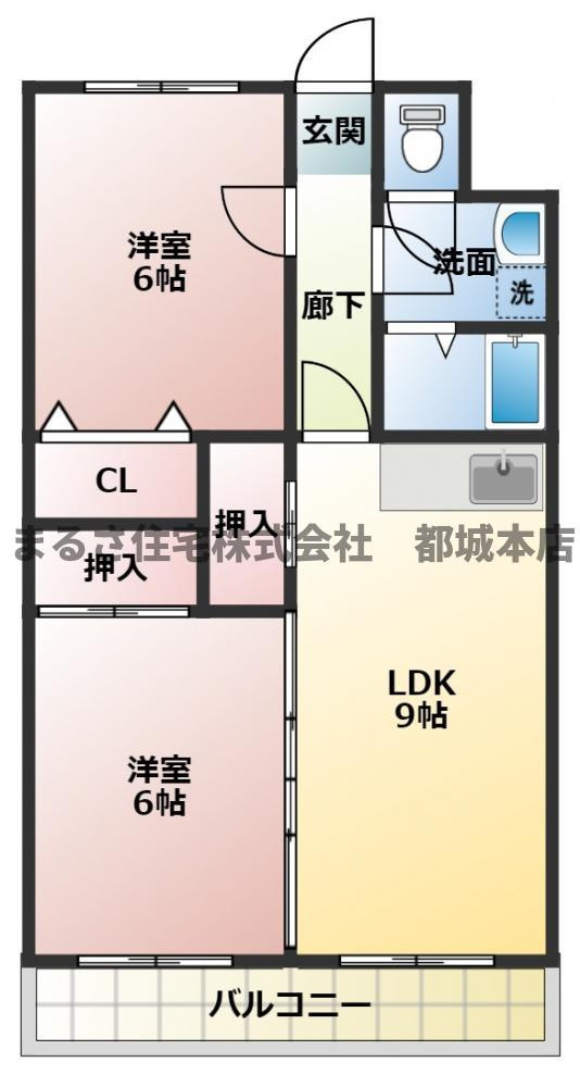ピアコート旭の間取り