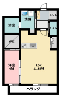 【間取り】 | ル・リオンクリーク