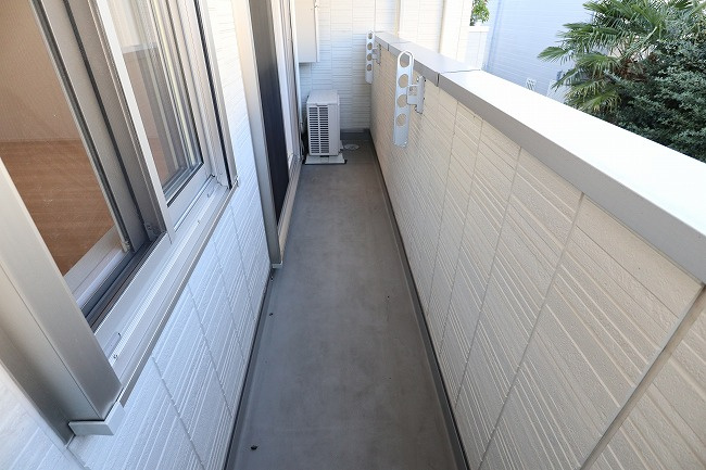 エトワール福生のバルコニー