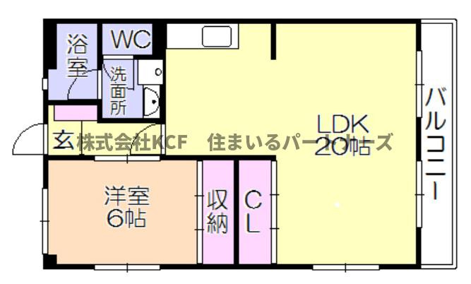 翠水ビルの間取り