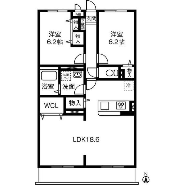 プライベート・フォレストの間取り