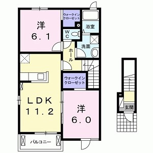 セレッソ三輪野山の間取り