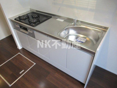 【キッチン】 | エル・ソル旭町（瓢箪山賃貸） | きれいなキッチンです