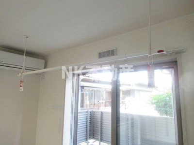 【設備】 | エル・ソル旭町（瓢箪山賃貸） | 室内物干しです