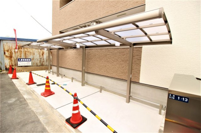 【その他共用部分】 | フジパレス河内花園Ⅴ番館 | 屋根付き駐輪場