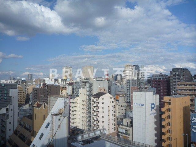 プレサンス心斎橋クオーレ　BRAVI不動産の展望|【プレサンス心斎橋クオーレ】眺望