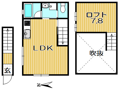 【間取り】 | レ・スリジエ旗の台