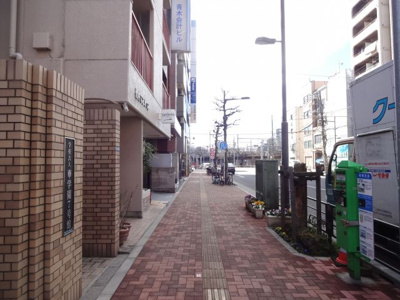 【周辺】 | 竹内マンション | 竹内マンション　物件前　入谷口通り沿いの物件です！