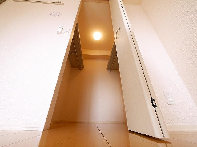 リビングタウン四条大路　Ｂ棟の収納|たっぷりとした収納スペースです