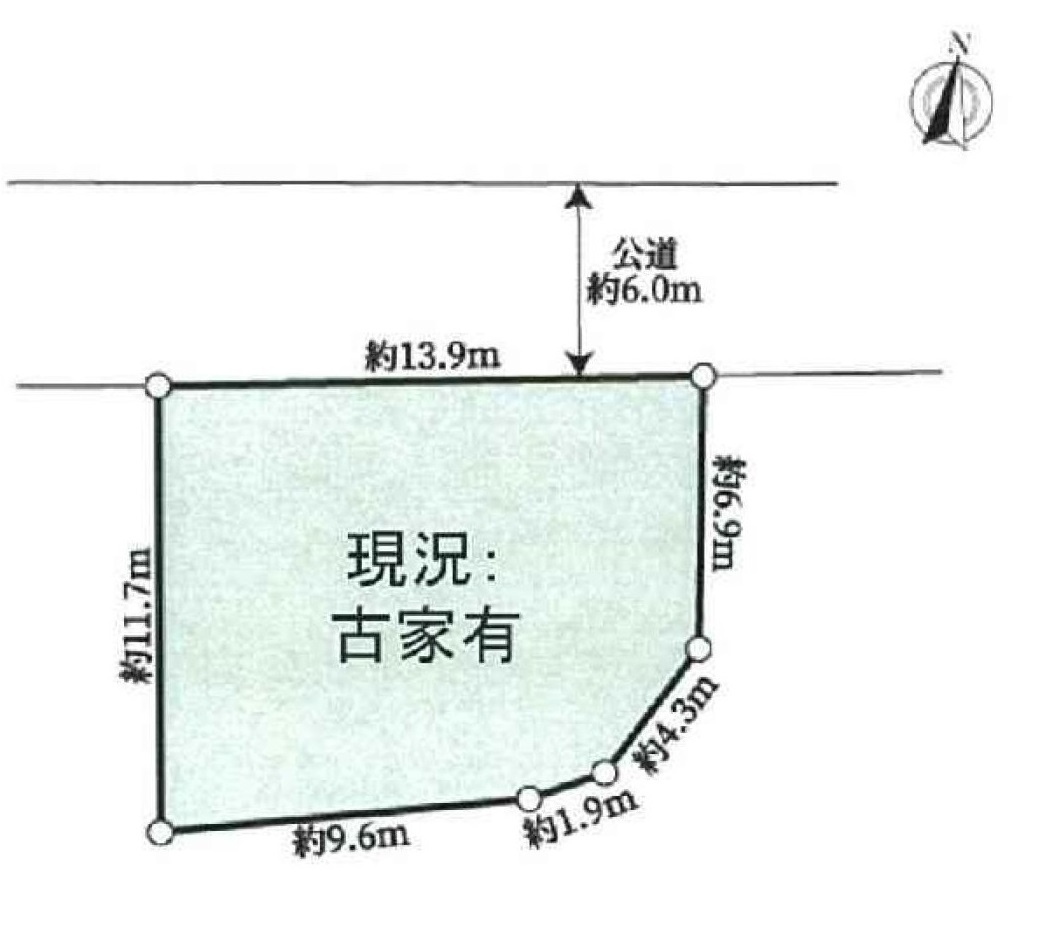 箕面市粟生外院４丁目　土地