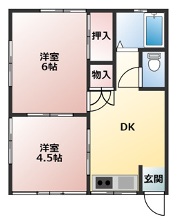 【間取り】 | コーポブライト
