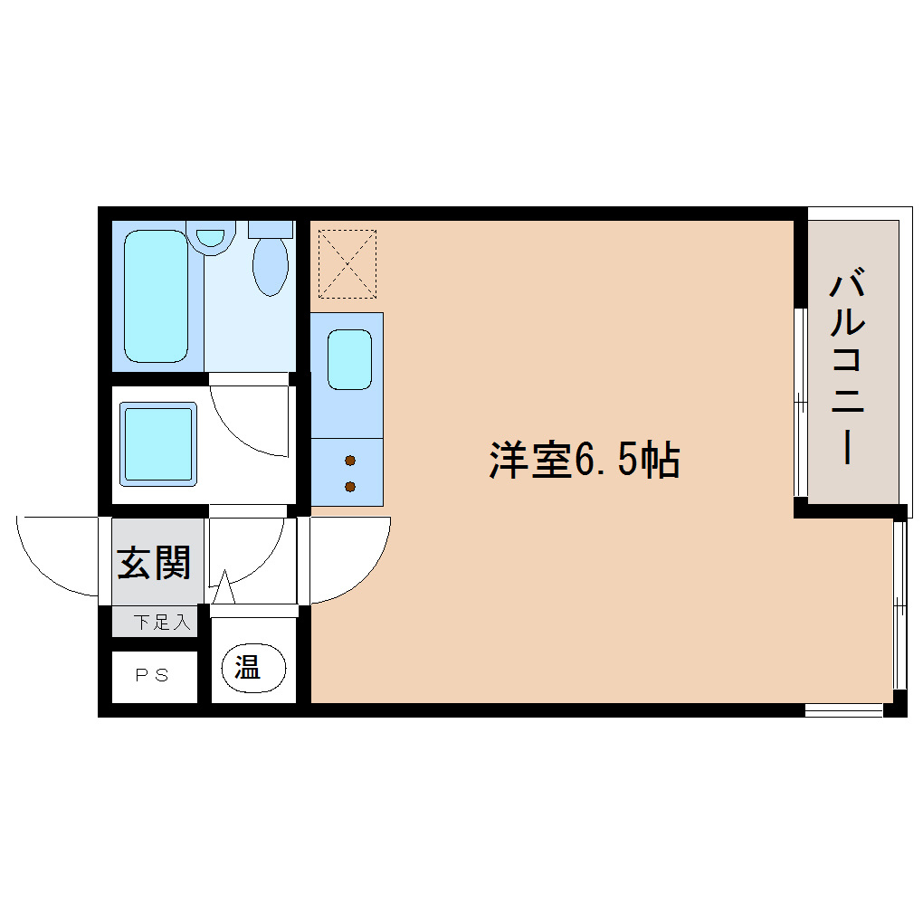 ライオンズマンション中央通の間取り