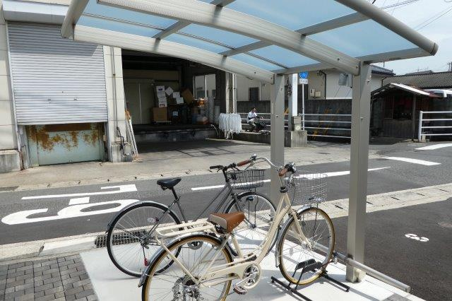 ジーヴォ浜町のその他共用部分|自転車置き場