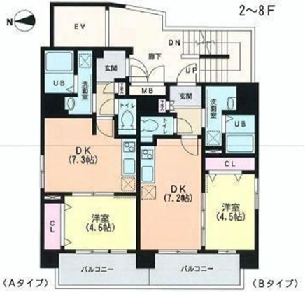 【間取り】 | フィーカ牛込柳町