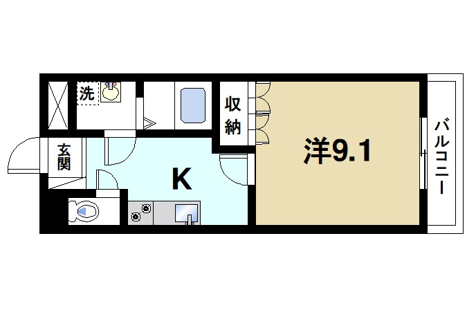 シャインヒルズⅢの間取り