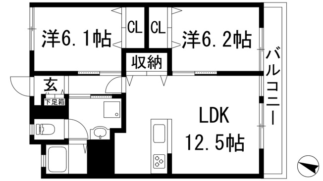 【間取り】 | 松本第一ビル
