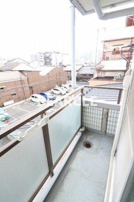 【バルコニー】 | サンナイス浜大津 | お洗濯にも便利なバルコニー付き
