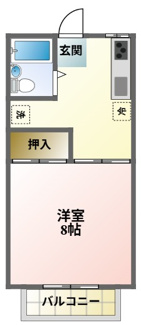 【間取り】 | ハイツ塙