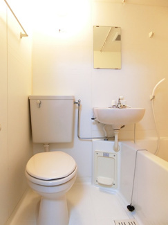 【トイレ】 | ハイツ塙 | シンプルで使いやすいトイレです