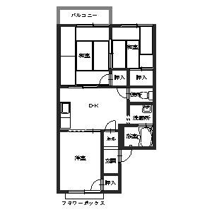 【間取り】 | セピアコート三好