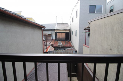 【展望】 | 阪南町3丁目貸家 | ２階バルコニー