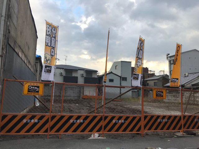 ケーズグランデ　花園南の外観|土地面積212.2㎡（約64坪）になりますので、とても広い土地になります。
建築条件のない土地のみの販売となります。