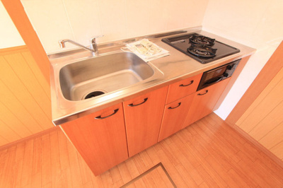 【キッチン】 | ルミナスコート | コンパクトなキッチンで掃除もラクラク