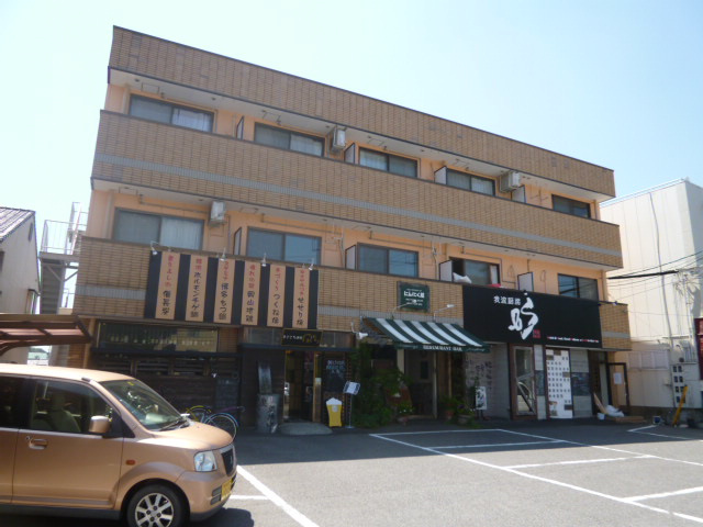 倉敷市松島の賃貸マンションの外観