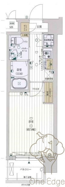 ファーストフィオーレ京橋パークフロントの間取り